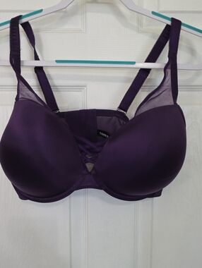 torrid Deep Purple Mesh Push-Up Bra